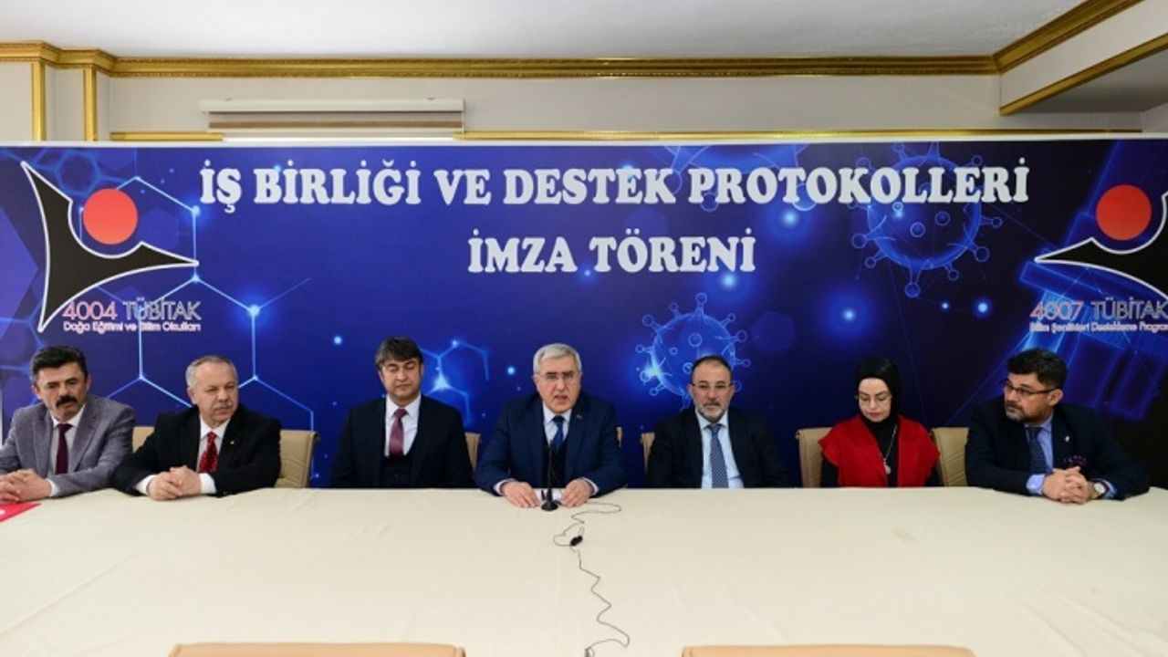 KSÜ Afşin’le TÜBİTAK programları işbirliği protokolü imzaladı