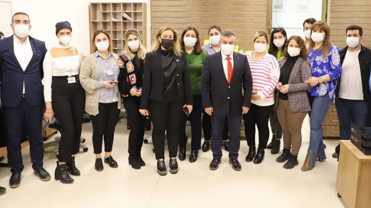 SANKO Üniversitesi Hastanesi’nde Kadınlar Günü Kutlandı