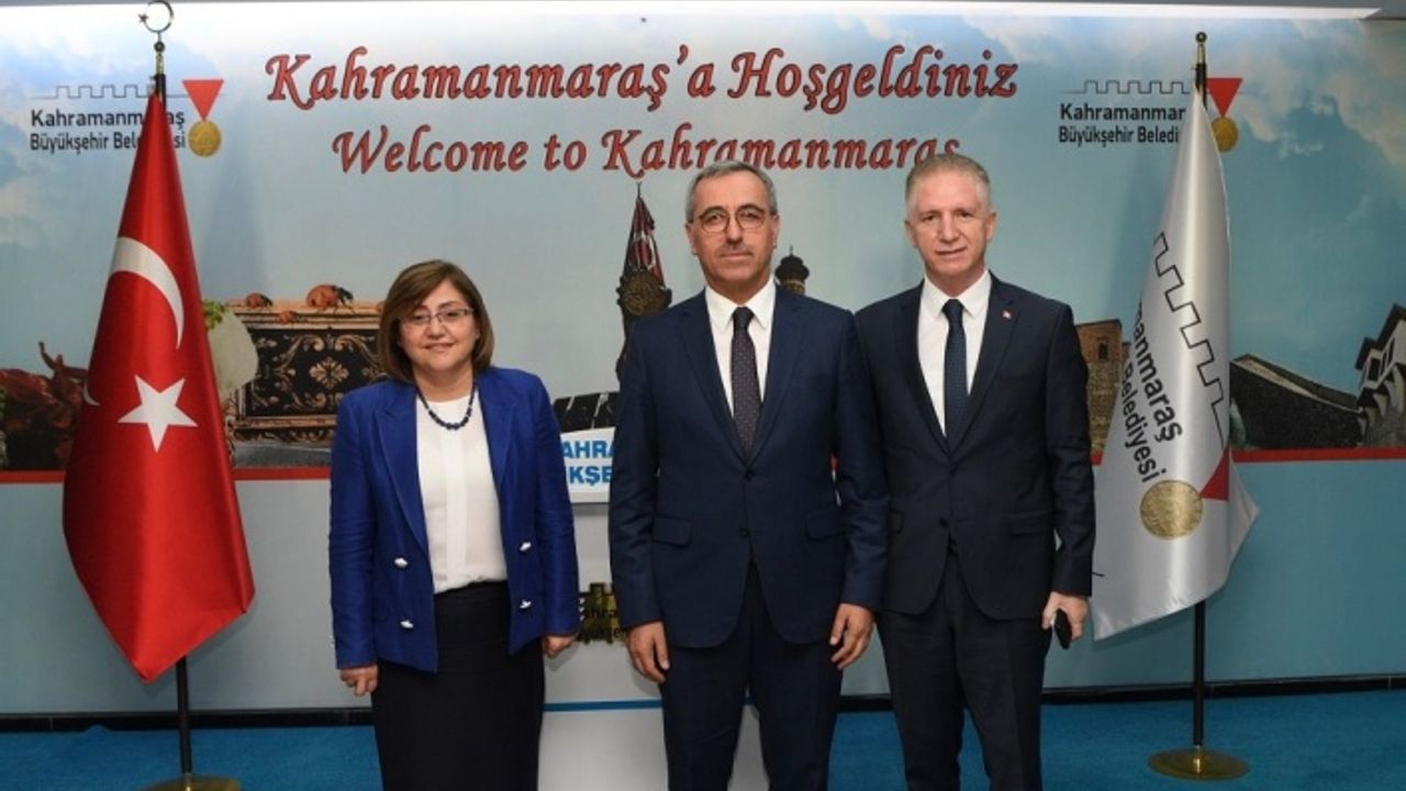 Başkan Güngör, Gaziantep Valisi Gül ve GBB Başkanı Şahin’i Ağırladı