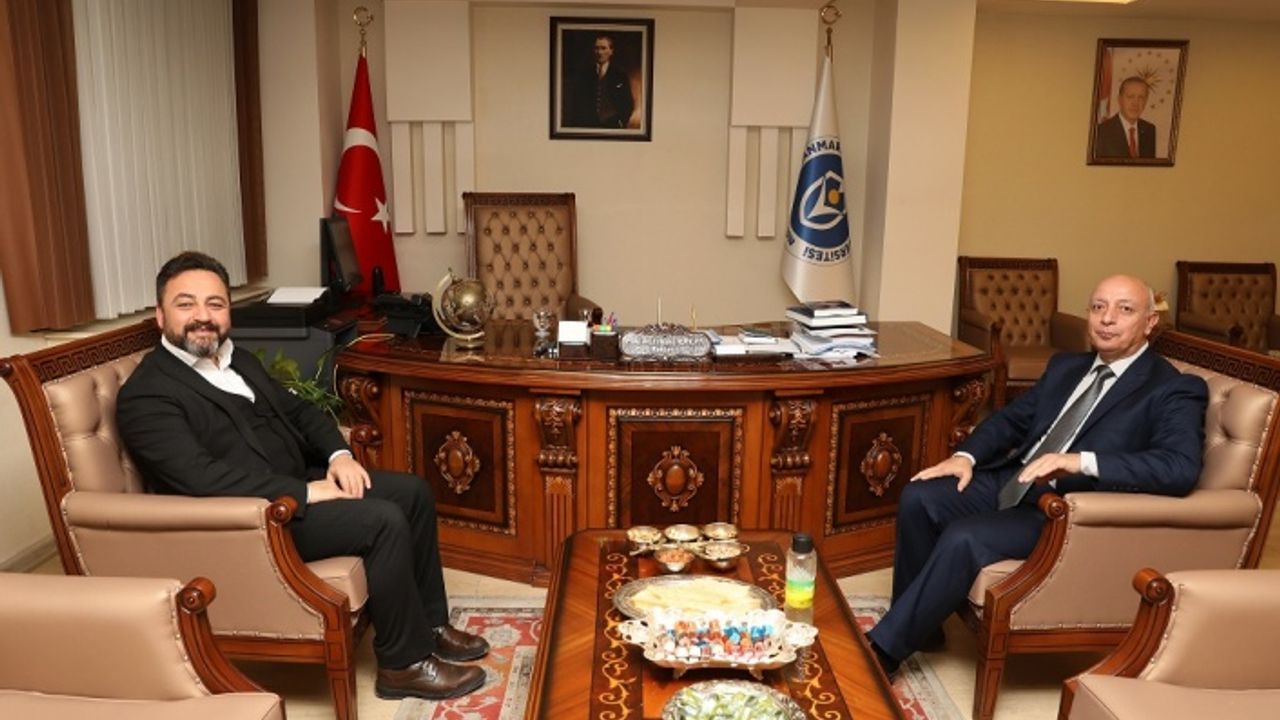 Başkan Gürbüz’den Rektör Bakan’a “Hayırlı Olsun” Ziyareti