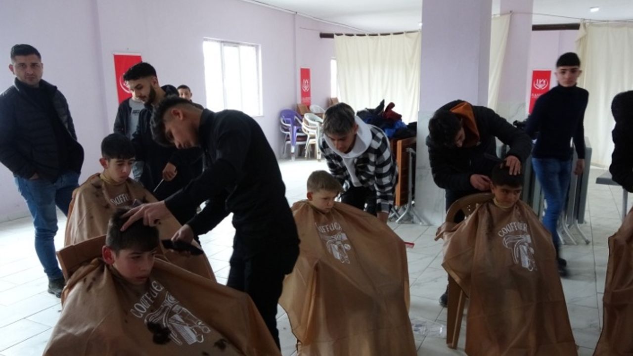 Gönül bağı ile kırsalda tıraş olmayan kalmayacak