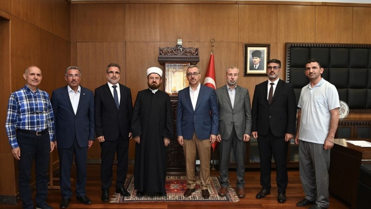 Başkan Güngör, Genel Sekreter Karadaği ile Bir Araya Geldi