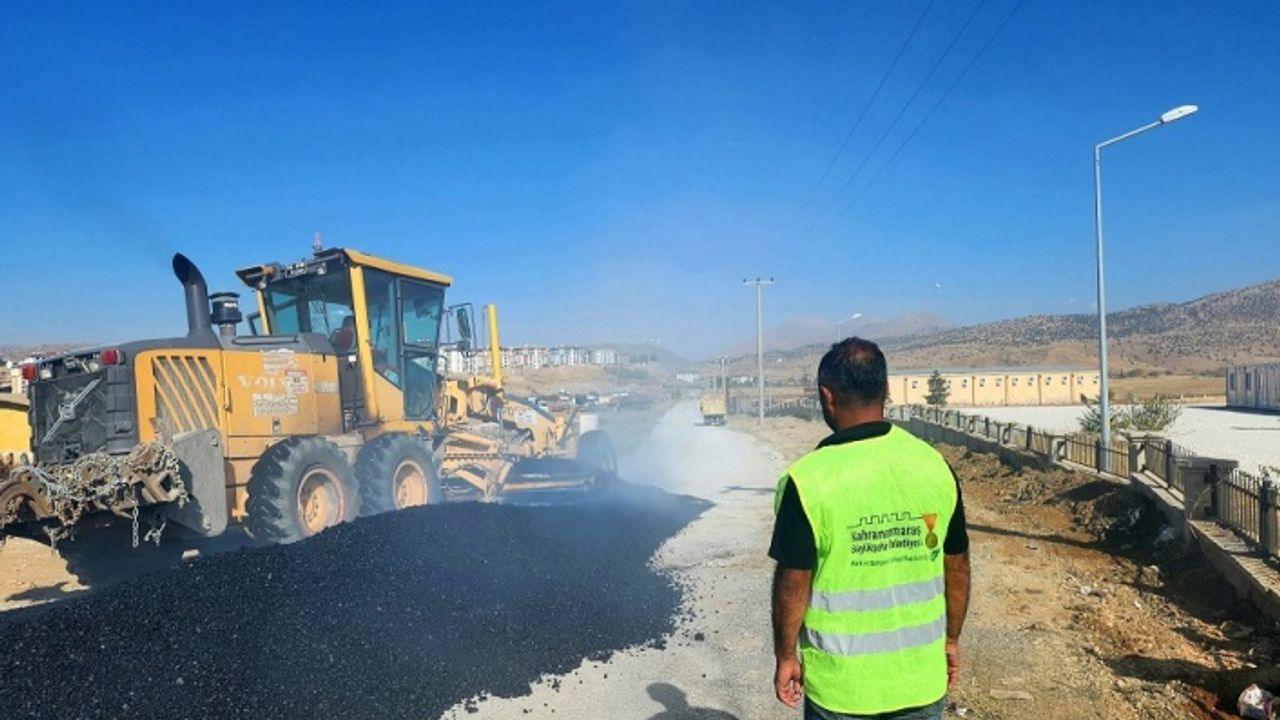 Göksun'da TOKİ - Hastane Yolunun Ulaşımını İyileştirdi