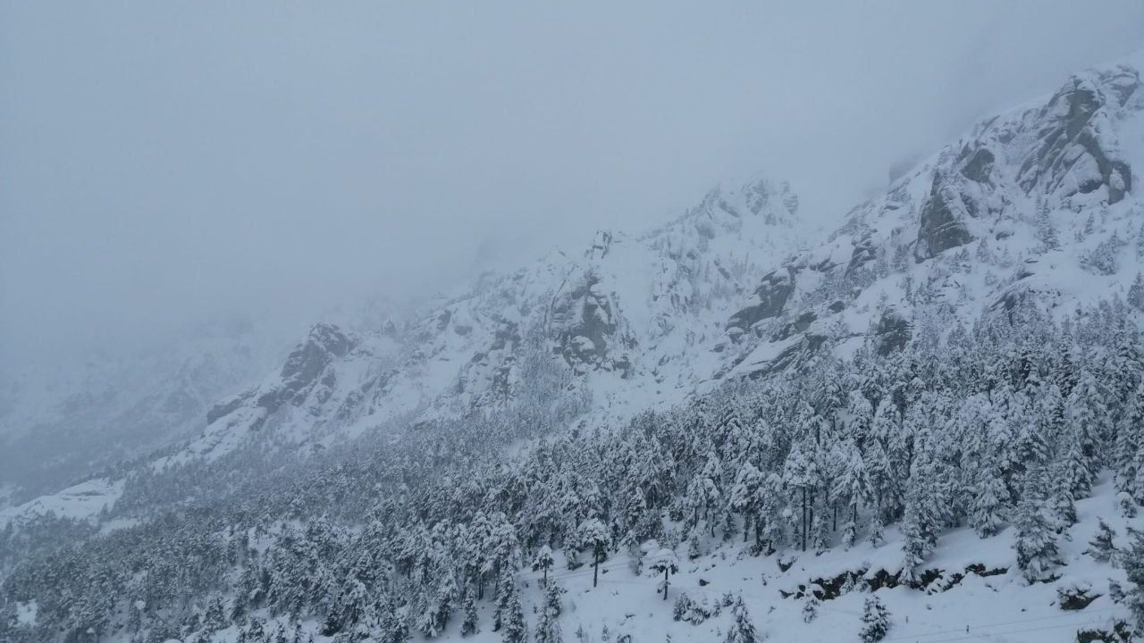 Kahramanmaraş'ta kar etkili oldu 