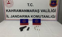 Jandarma ruhsatsız tabanca ile uyuşturucu madde ele geçirdi