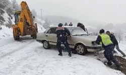 KAHRAMANMARAŞ, KAR-FIRTINA-PATLAMA TEHLİKESİNİ SAVUŞTURDU 
