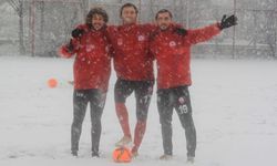 Kahramanmaraşspor-Sivas Belediyespor maçına kar engeli  