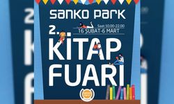 Sanko Park Alışveriş Merkezi 2’nci Kitap Fuarı Başlıyor