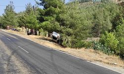 Kahramanmaraş’ta otomobil takla attı: 2 yaralı  