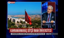 Rektör Can, Kayseri TV’de KSÜ ve Kahramanmaraş’ı Anlattı
