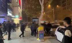 Kahramanmaraş kent merkezinde kavga kamerada 