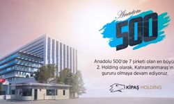 KİPAŞ Holding Anadolu 500 Listesine 7 Şirketiyle Girdi