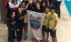 SANKO Okulları Öğrencileri Yüzmede Başarıya Doymuyor