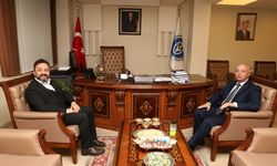 Başkan Gürbüz’den Rektör Bakan’a “Hayırlı Olsun” Ziyareti