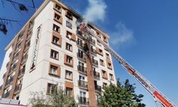 Kahramanmaraş’ta hafif hasarlı binada yangın 