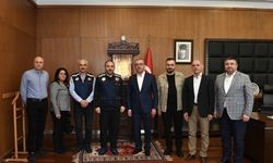İlbank Genel Müdürü Recep Türk, Başkan Güngör’ü ziyaret etti