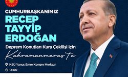 Cumhurbaşkanı Erdoğan, Asrın Felaketinin Yıl Dönümünde Kahramanmaraş’ta!