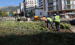 Kahramanmaraş’ta Peyzaj Çalışmaları Sürüyor