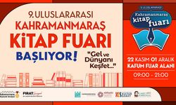 Kahramanmaraş'ta Edebiyat Ruhu Yükselecek: 9. Uluslararası Kitap Fuarı Başlıyor