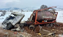 Kahramanmaraş’ta tanker devrildi: 1 ağır  yaralı