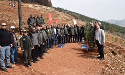 Kahramanmaraş'ta fidanlar toprakla buluştu