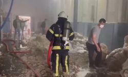 Kahramanmaraş’ta fabrika yangını