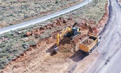 Afşin’de Yol Genişletme Çalışmalarına Devam Ediyor