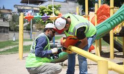 Dulkadiroğlu’nda Park Ve Bahçeler Yaza Hazır