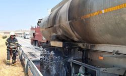Kahramanmaraş’ta tanker yangını korkuttu