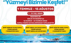 Yüzmeyi Keşfedecek Çocuklara Müjde! Kurs Başvuruları Başladı