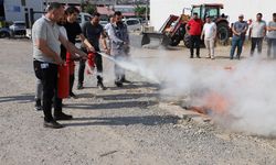 AKEDAŞ, Personeline Yangın Eğitimi ve Tatbikatı Gerçekleştirdi
