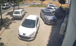 Kahramanmaraş’ta kontrolden çıkan otomobil park halindeki araçlara çarptı