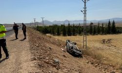 Afşin’de Kontrolden Çıkan Otomobil Takla Attı: 4 Yaralı