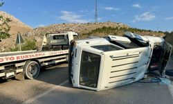 Elbistan'da feci kaza: 1 ölü 1 yaralı