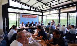 Göksun’da Büyükşehir’in Yatırım ve Projeleri Görüşüldü