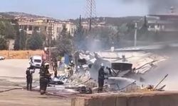 Kahramanmaraş’ta kağıt fabrikasında yangın