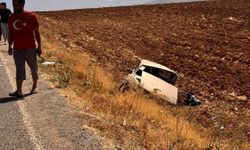 Afşin’de otomobil takla attı: 2 yaralı