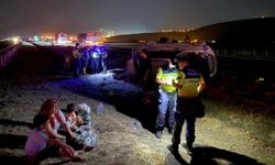 Kahramanmaraş’ta bu otomobilden sağ kurtuldular