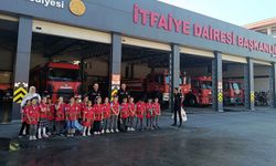 Çocuklar İtfaiyeciliği Yerinde Öğrendi