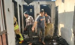 Kahramanmaraş’ta yangın bir evi yok etti