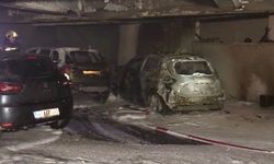 Kahramanmaraş’ta Apartman Otoparkında Korkutan Yangın