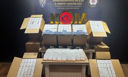 Kahramanmaraş’ta Kaçak Sigara Operasyonu