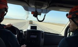 Kahramanmaraş Havalimanı’nda yangın tatbikatı