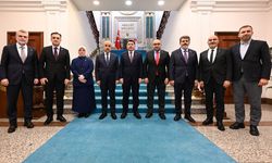 Kahramanmaraş Heyeti Bakan Tunç’u Ziyaret Etti