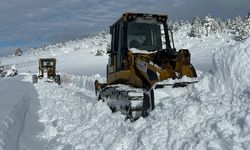 Kırsalda Karla Mücadele Kesintisiz Sürüyor