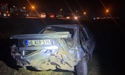 Kahramanmaraş’ta otomobil takla attı: 1 yaralı