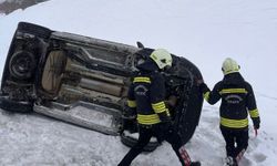 Kahramanmaraş’ta kar yağışı trafik kazalarına neden oldu: 2 yaralı