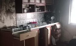 Türkoğlu’nda cami lojmanında yangın