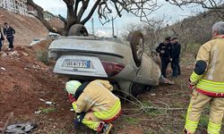 Kahramanmaraş’ta Otomobil Takla Attı: 2 Yaralı