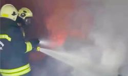 Pazarcık’ta çiftlik yangını